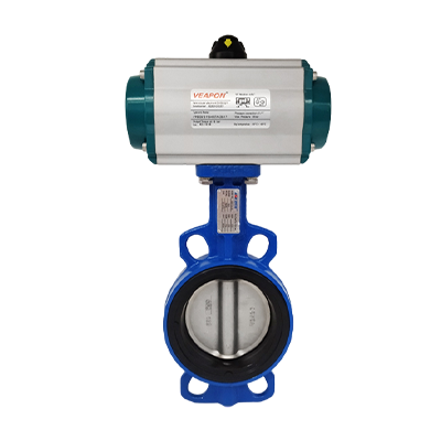 Pneumatic Wafer Butterfly Valve